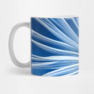 big white flower with blue sky Mug